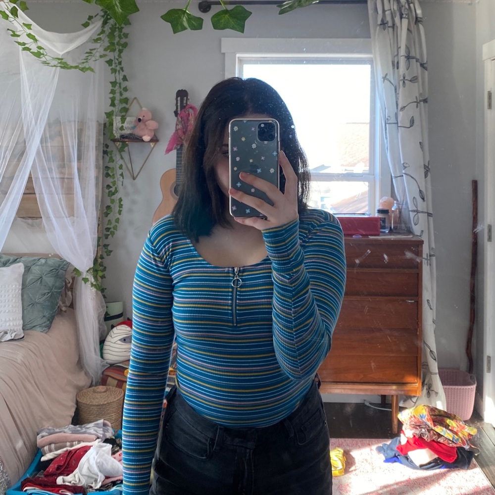 Stripped long sleeve